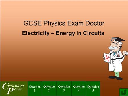 Electricity – Energy in Circuits
