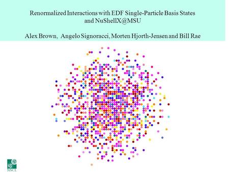 Renormalized Interactions with EDF Single-Particle Basis States