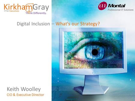 Keith Woolley Digital Inclusion – What's our Strategy?