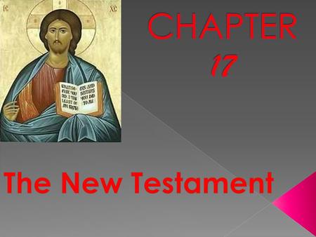  The New Testament does not replace the Old Testament: it fulfills the Old Testament  St. Augustine said that the New Testament is hidden in the Old,
