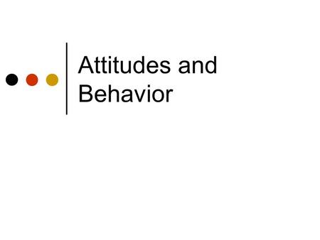 Attitudes and Behavior. Cognitive Dissonance: Why oh why? We like a product more if we pay for it than if it were free We like a product more after we.