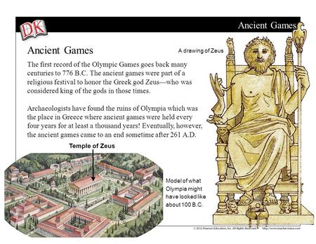 Ancient Games Ancient Games