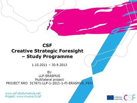 CSF Creative Strategic Foresight