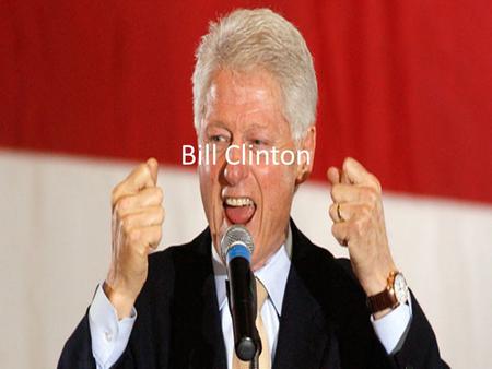 Bill Clinton. Election of 1992 Clinton (Dem.), Bush (Rep.) & Ross Perot (Independent) Main Issue: Bush’s handling of economy Clinton wins.