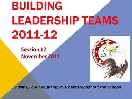 Building Leadership Teams
