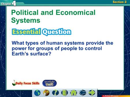 Political and Economical Systems