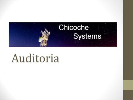 Auditoria. AGENDA Innovatec Services Chicoche Systems Chicoche Systems Services Critical Asset Worksheet for people Critical Asset Worksheet for Information.