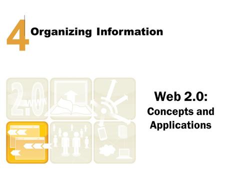 Web 2.0: Concepts and Applications 4 Organizing Information.