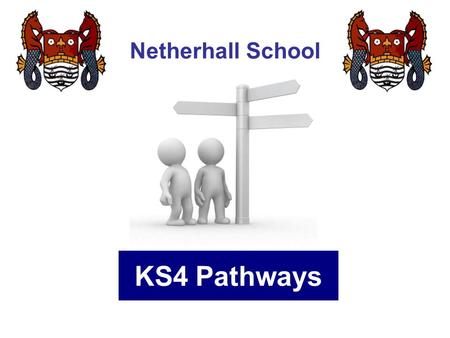 KS4 Pathways Netherhall School. KS4 Pathways Career Paths The Curriculum Maximising Success Measuring Success The Process Netherhall School.