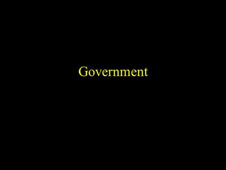 Government.