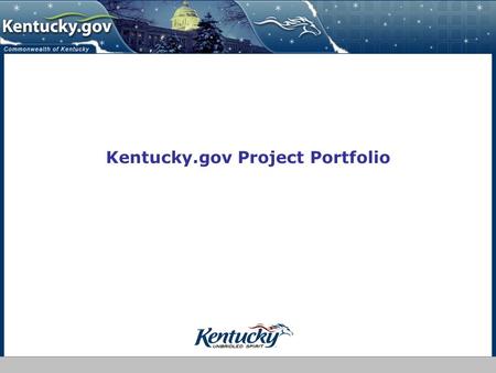 Kentucky.gov Project Portfolio. Kentucky Interactive LLC- Draft Confidential 2 Kentucky Interactive LLC- Draft Confidential 2 Metrics / Efficiency Gains.