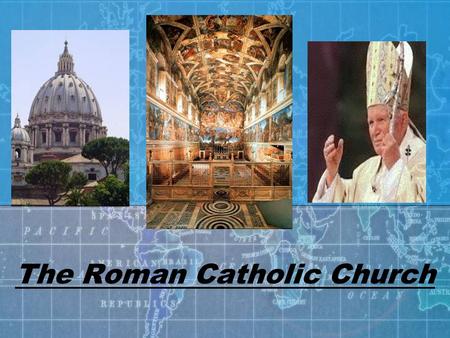 The Roman Catholic Church. I. Life in the Middle Ages 1. No strong government a. Chaos and violence b. Church stepped in -provided: -rules -leadership.