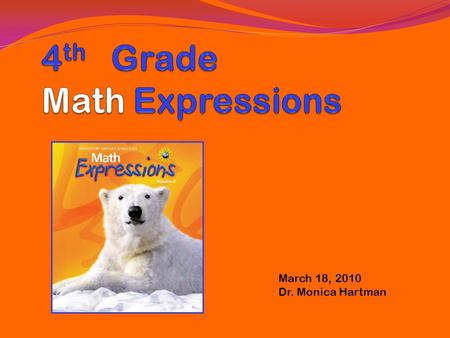 4th Grade Math Expressions