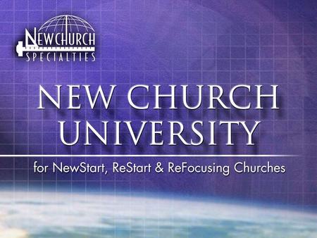 New Church Blueprints Tab #5 “Falling In Love With The Church”