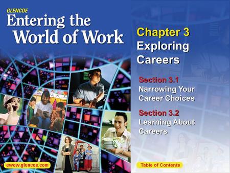 Chapter 3 Exploring Careers