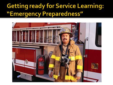  This is a very important unit PRR will be exploring. Everyone needs to know what to do in an emergency. Knowing what to do keeps kids safe, helps others,