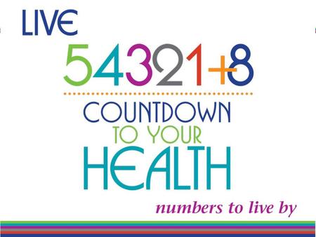 Countdown to Your Health Presenter: Maureen Lyons Sponsored by: Learning ZoneXpress.
