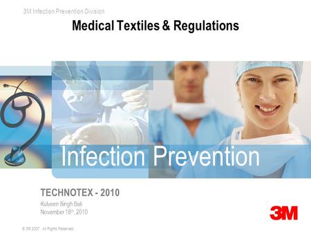 Medical Textiles & Regulations