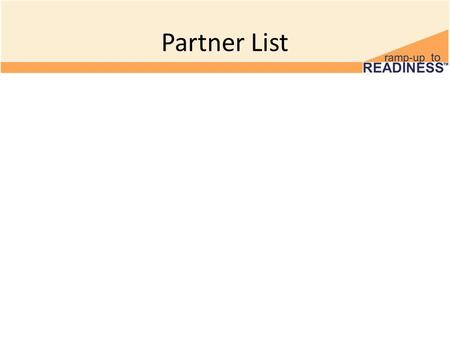 Partner List. 1 Minute Discussion Find out what you have in common with your partner. Why were you paired together? Microsoft, 2011.