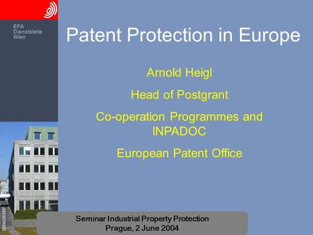 Patent Protection in Europe