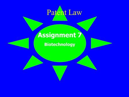 Biotechnology Assignment 7 Patent Law. Case study 1 –Federal Supreme Court Germany (Bundesgerichshof), 27 March 1969 (Red Dove), IIC, 1970, 136 –Answer.