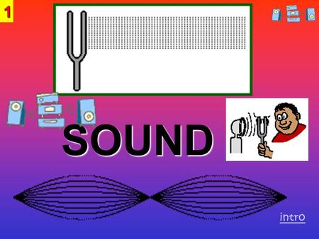 SOUND SOUND intro1 Remember: Waves transport ENERGY2.