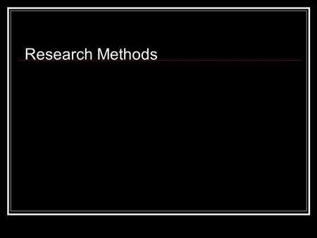 research methods in health psychology ppt