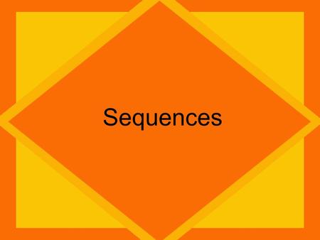 Sequences. Sequence There are 2 types of SequencesArithmetic: You add a common difference each time. Geometric: Geometric: You multiply a common ratio.