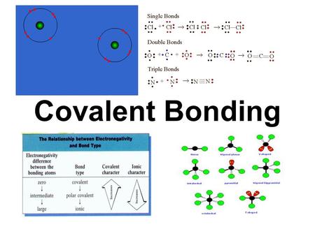 Covalent Bonding.