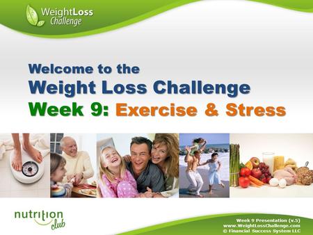 Week 9: Exercise & Stress
