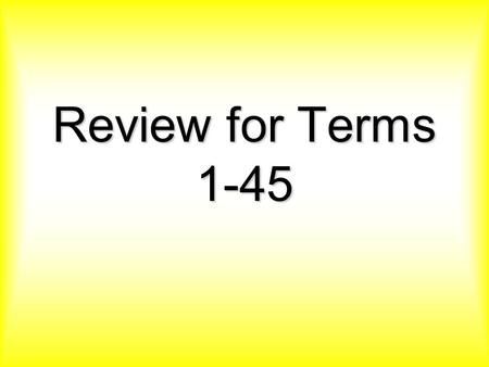 Review for Terms 1-45. 1. Arguing at length that your religion is of great help to many people, then concluding that the teachings of your religion are.