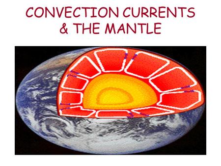 CONVECTION CURRENTS & THE MANTLE. Heat Transfer - The movement of energy from a warmer object to a cooler object Why will this girl burn her hand if she.