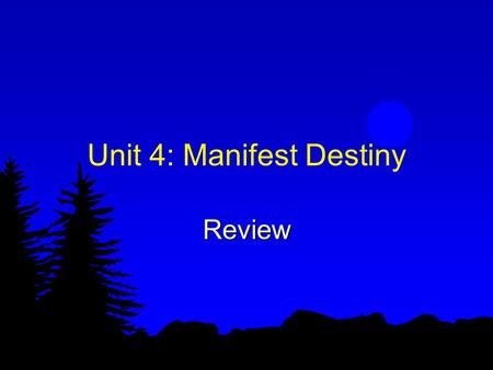 Unit 4: Manifest Destiny Review This writer was an influence to such significant historical figures as King and Gandhi. Henry David Thoreau.
