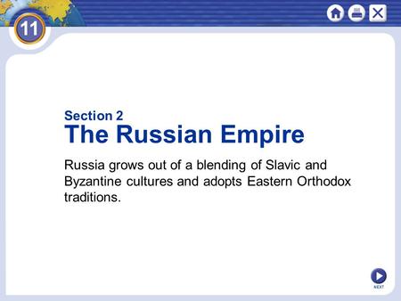 The Russian Empire Section 2