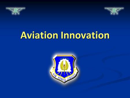 Aviation Innovation.