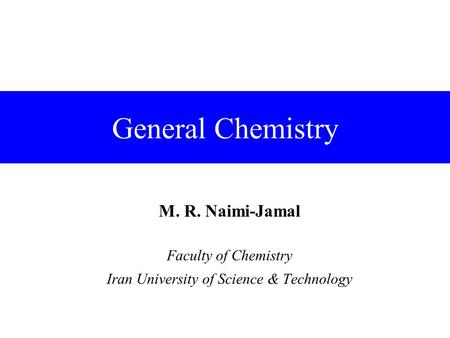 Iran University of Science & Technology