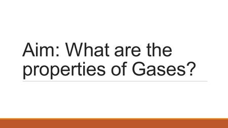 Aim: What are the properties of Gases?. Compressibility Compressibility is measure of how much volume decreases under increased pressure. Gases are easily.