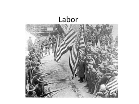 Labor. Review: Causes of Ind. Rev. Large supply of natural resources (forest = lumber, whale blubber = oil/fuel) Large population, increase of immigrants.