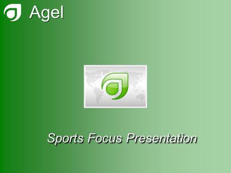 Sports Focus Presentation Agel. Outline Why do athletes need supplements? Sports Origins of Agel’s Gel Technology What’s unique about “Suspension Gel.