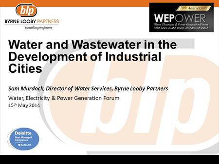 Water and Wastewater in the Development of Industrial Cities