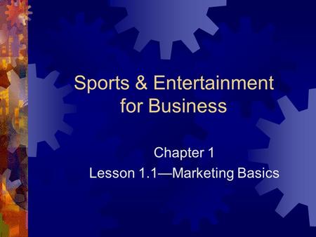 Sports & Entertainment for Business