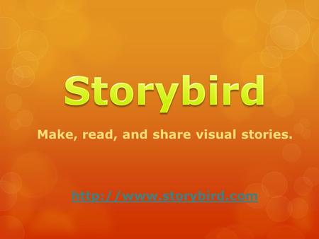 Make, read, and share visual stories.