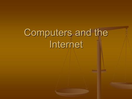 Computers and the Internet. Email Key Information: Key Information: Even if you delete your mail, messages may remain on servers or backup devices for.