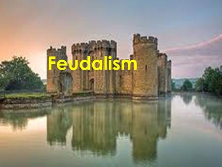 Feudalism. Feudalism Defined  The political system that develop to protect against these invasions as well as local threat is called FUDEALISM.