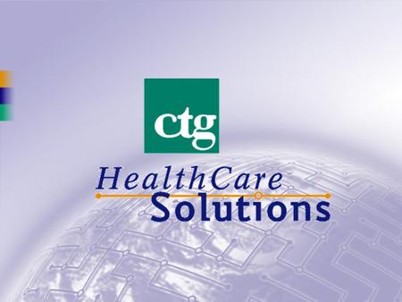 HIPAA Security John Parmigiani Director HIPAA Compliance Services CTG HealthCare Solutions, Inc.