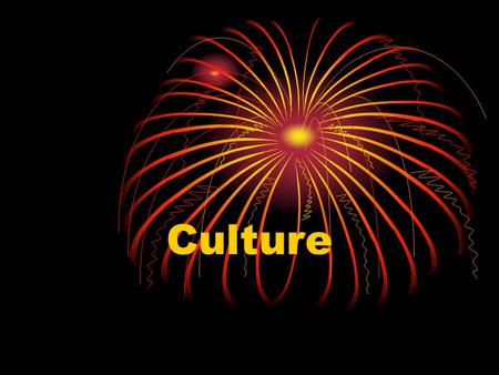 Culture. Recall: We are social beings We live in groups We interact with each other in groups Groups have an impact on us.