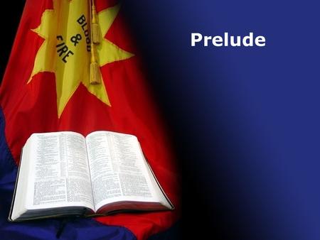 Prelude. Congregational Prayer Time Opening Song # 219 Come Thou Almighty King”