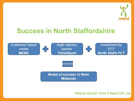Success in North Staffordshire