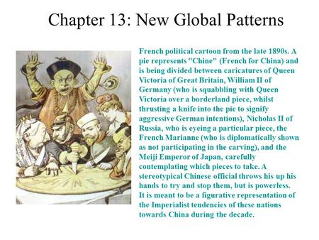 Chapter 13: New Global Patterns