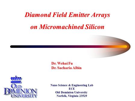 Diamond Field Emitter Arrays on Micromachined Silicon